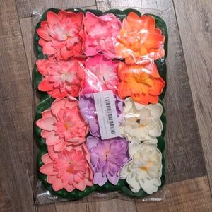 Artificial pond flowers